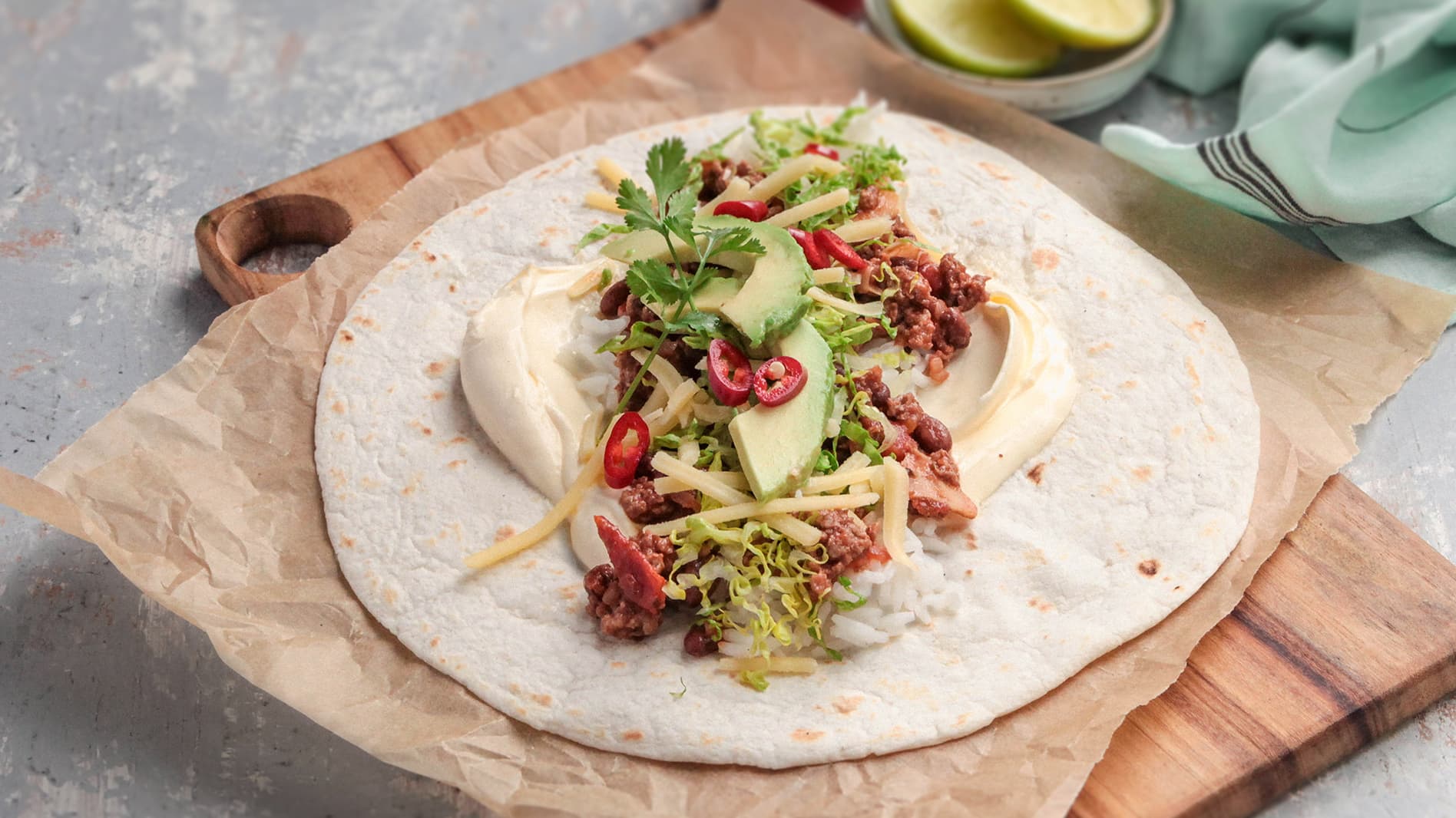 Mexican Burritos Two Ways