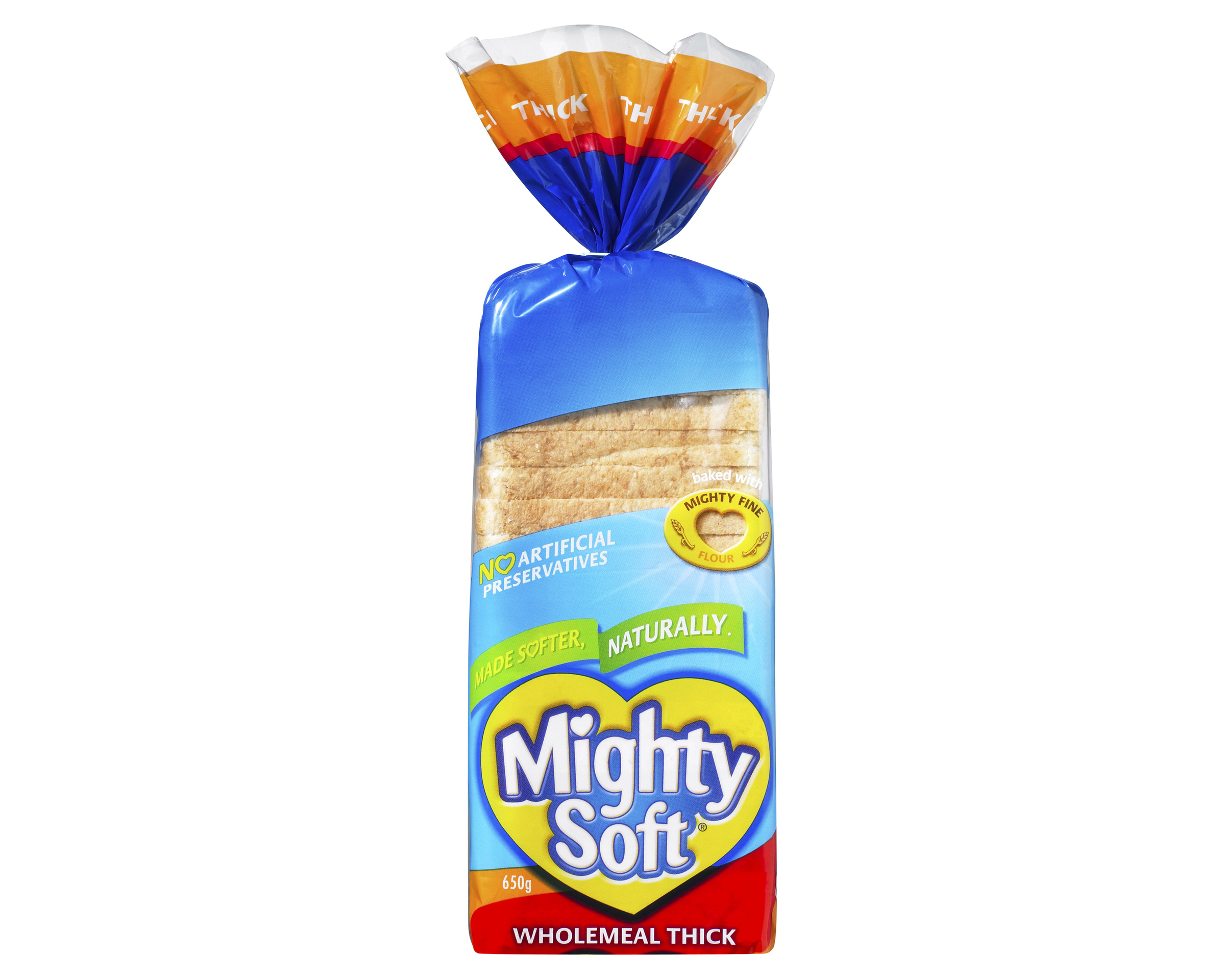 Mighty Soft Loaf Wholemeal Thick 650 g product photo