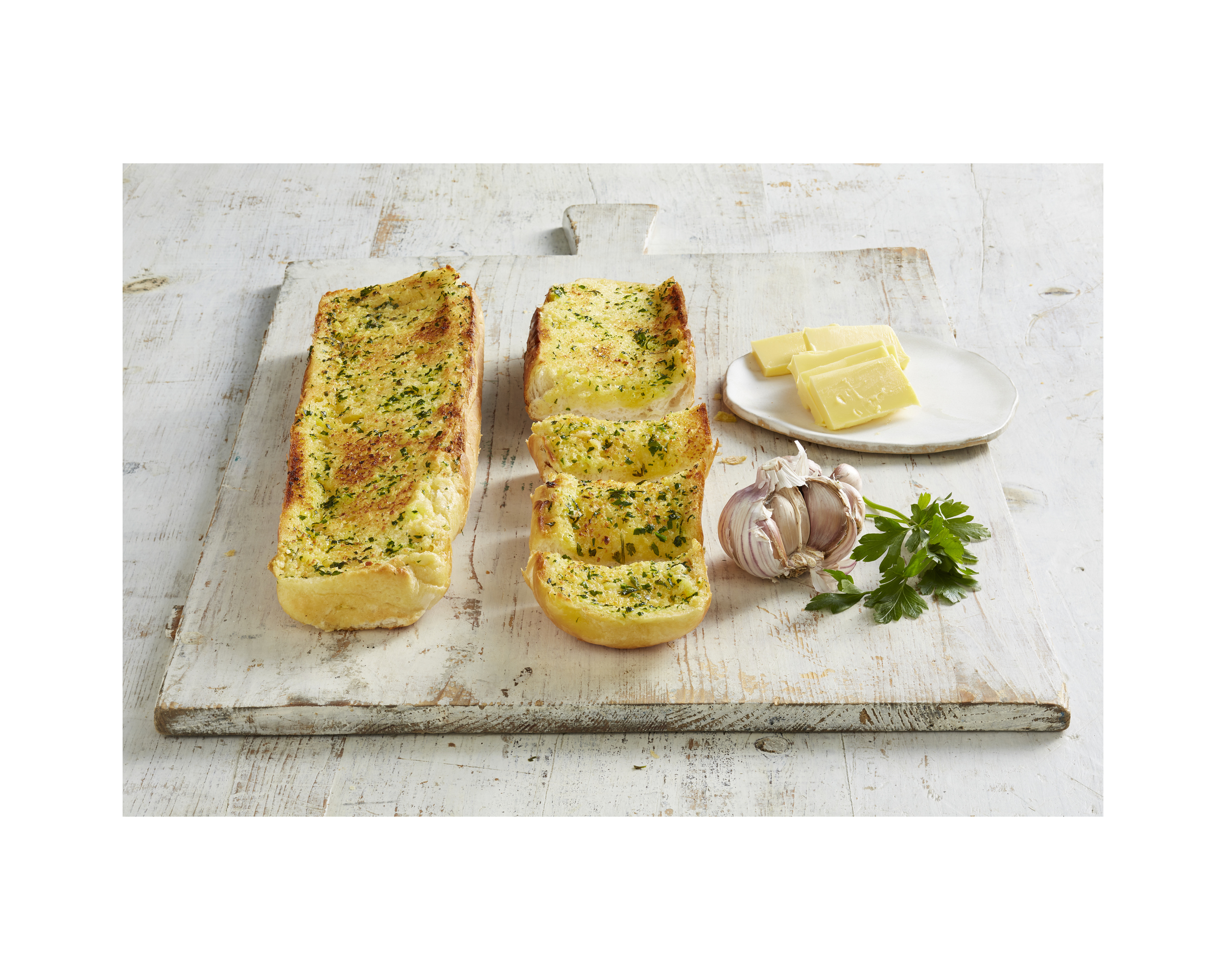 La Famiglia Food Service 7 Inch Garlic Bread 24 Units product photo