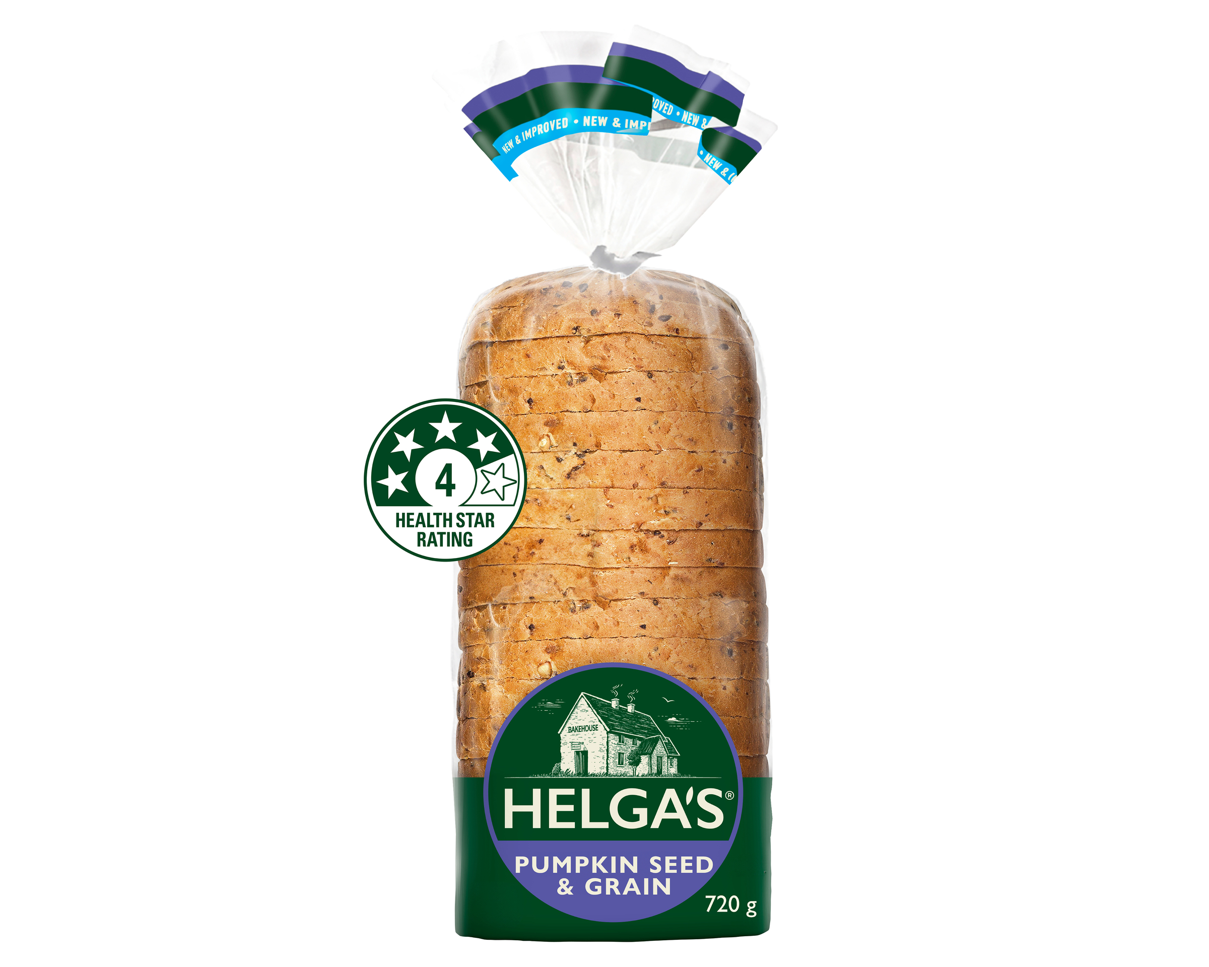 Helgas Loaf Pumpkin Seed and Grain 720 g