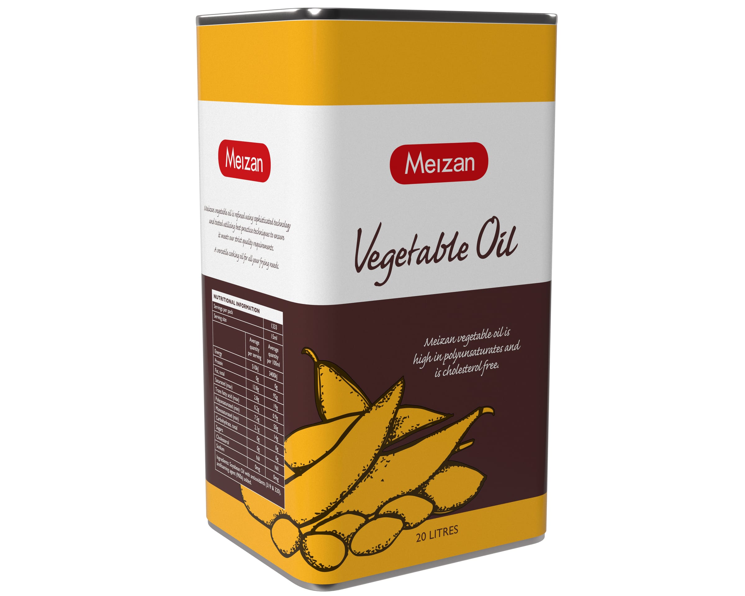 Meizan Vegetable Oil 20 l