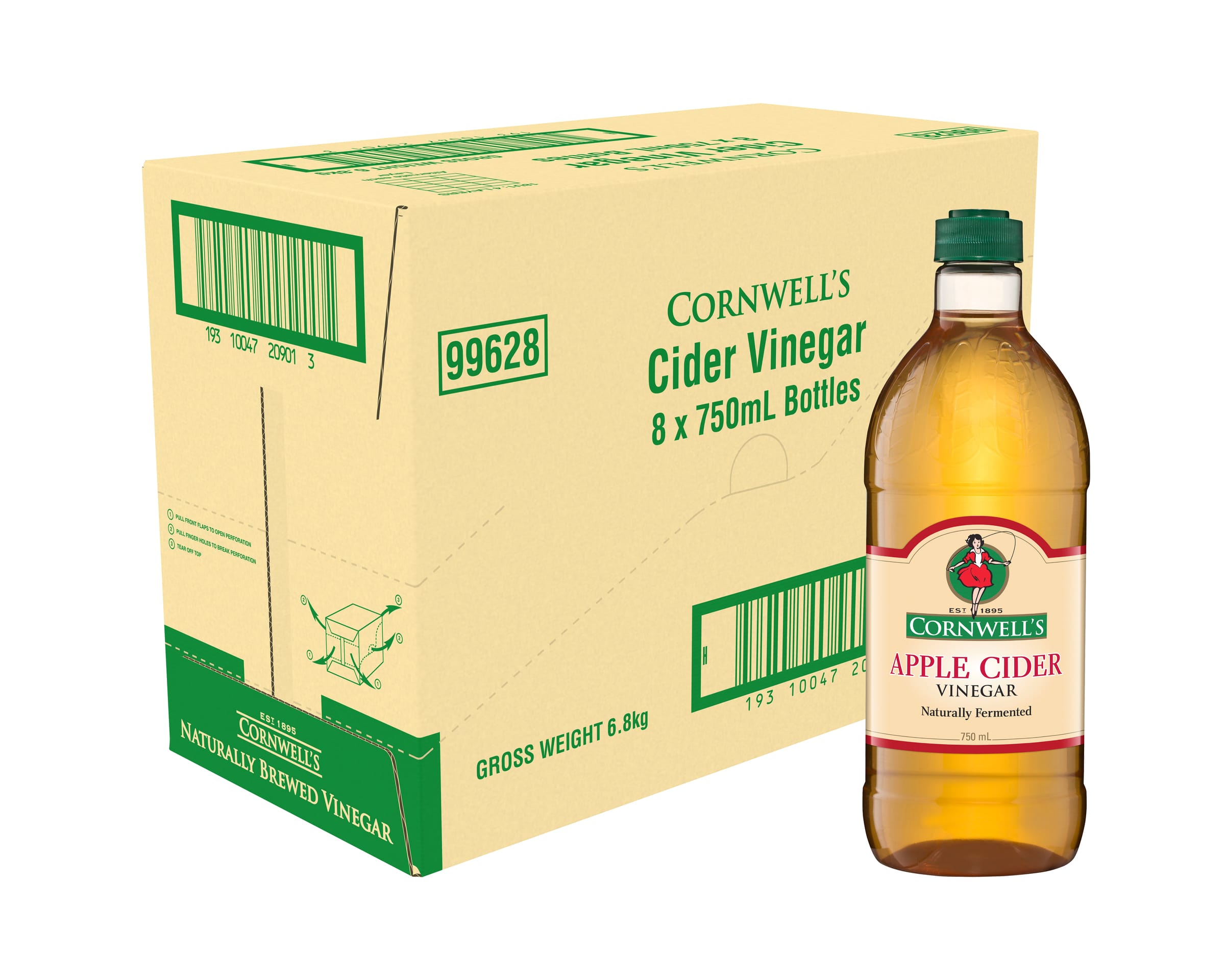 Cornwell’s Cider Vinegar 8 x 750ml