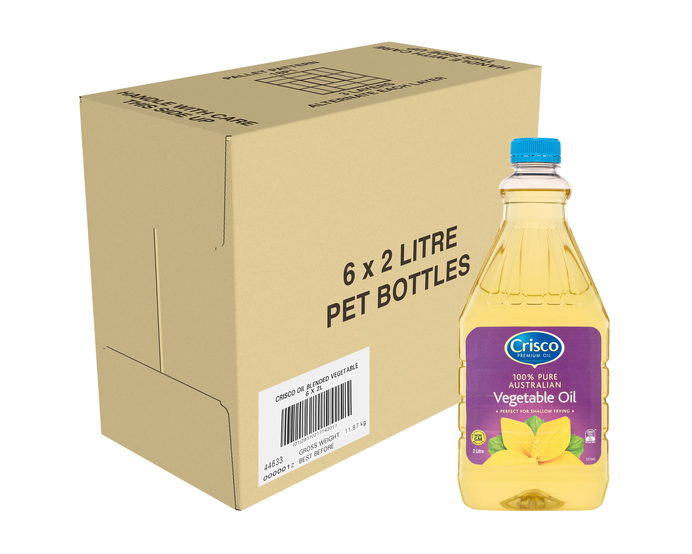 Crisco Blended Vegetable Oil 6 x 2L