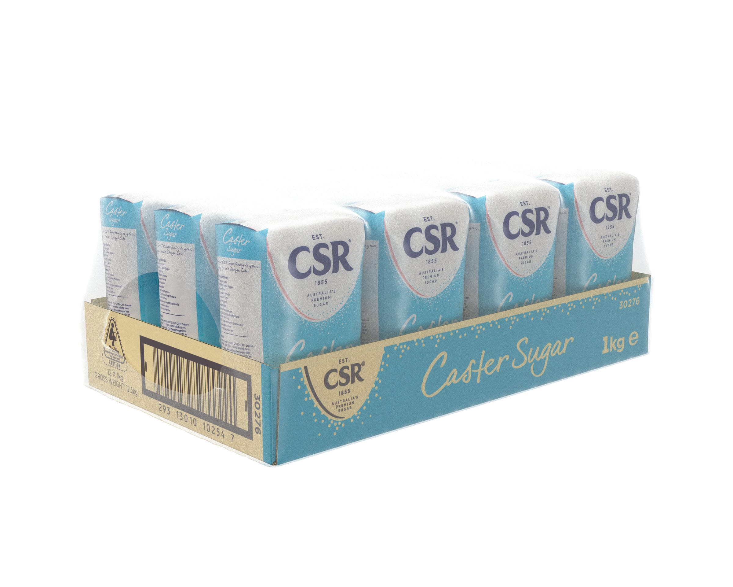 CSR Caster Sugar 12 x 1kg