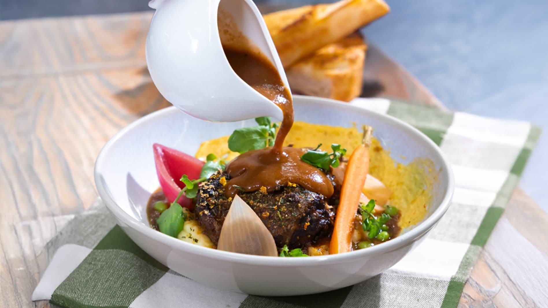 Winter recipe - slow cooked beef cheeks