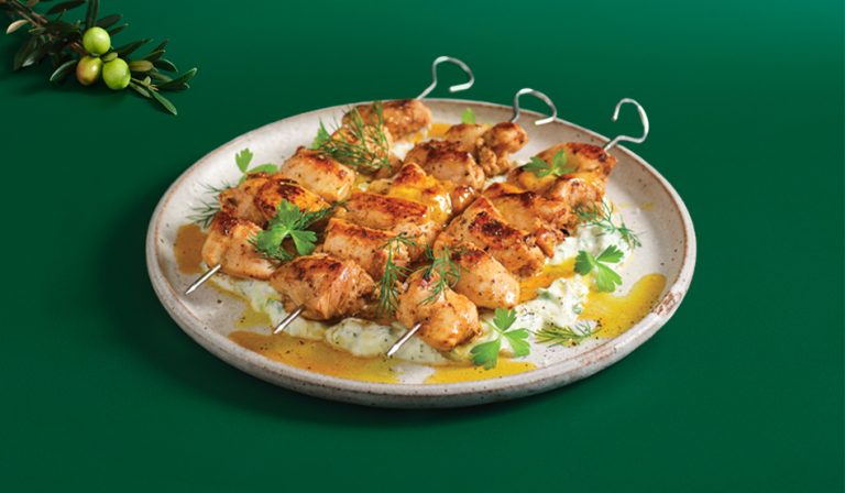 MARINATED CHICKEN SKEWERS